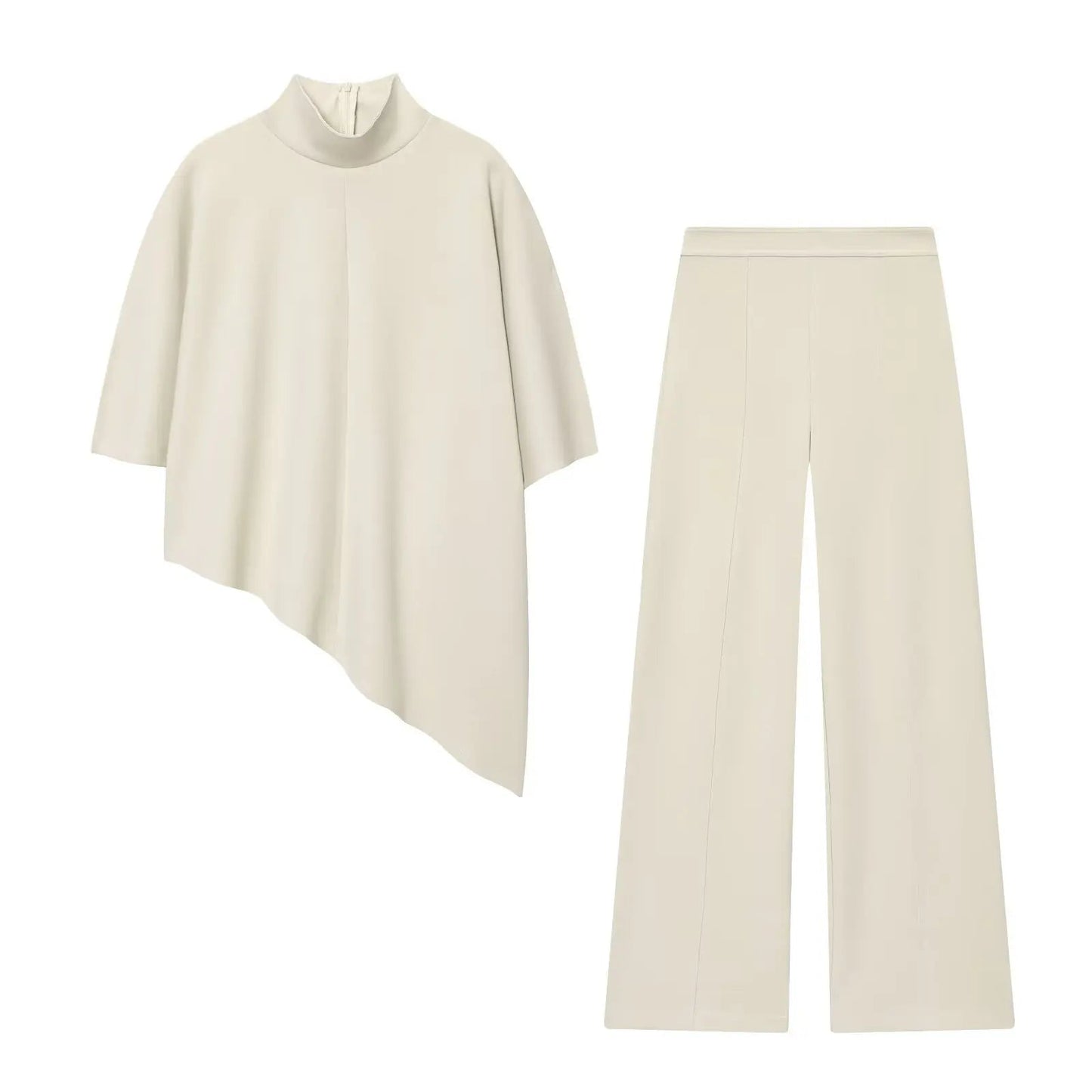 TAOP&ZA European and American Style Women'S Clothing 25 New Fashion High-Waisted Slimming Straight Leg Trousers 2335661 2335662 - VANN'D