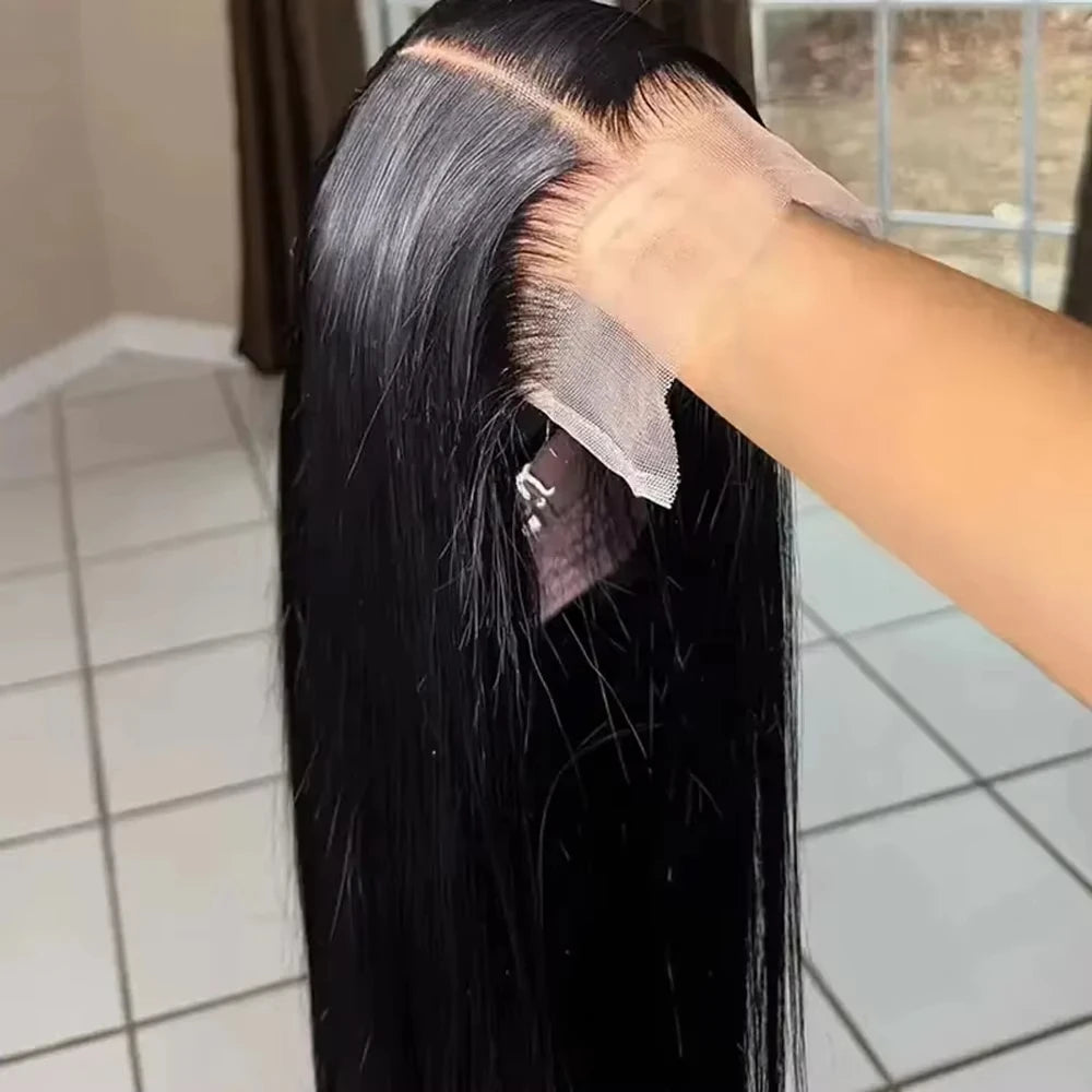 Kinky Curly Natural Human Hair Wigs Human Hair Lace Front Wigs for Black Women Brazilian Glueless HD Lace Frontal Wig Human Hair