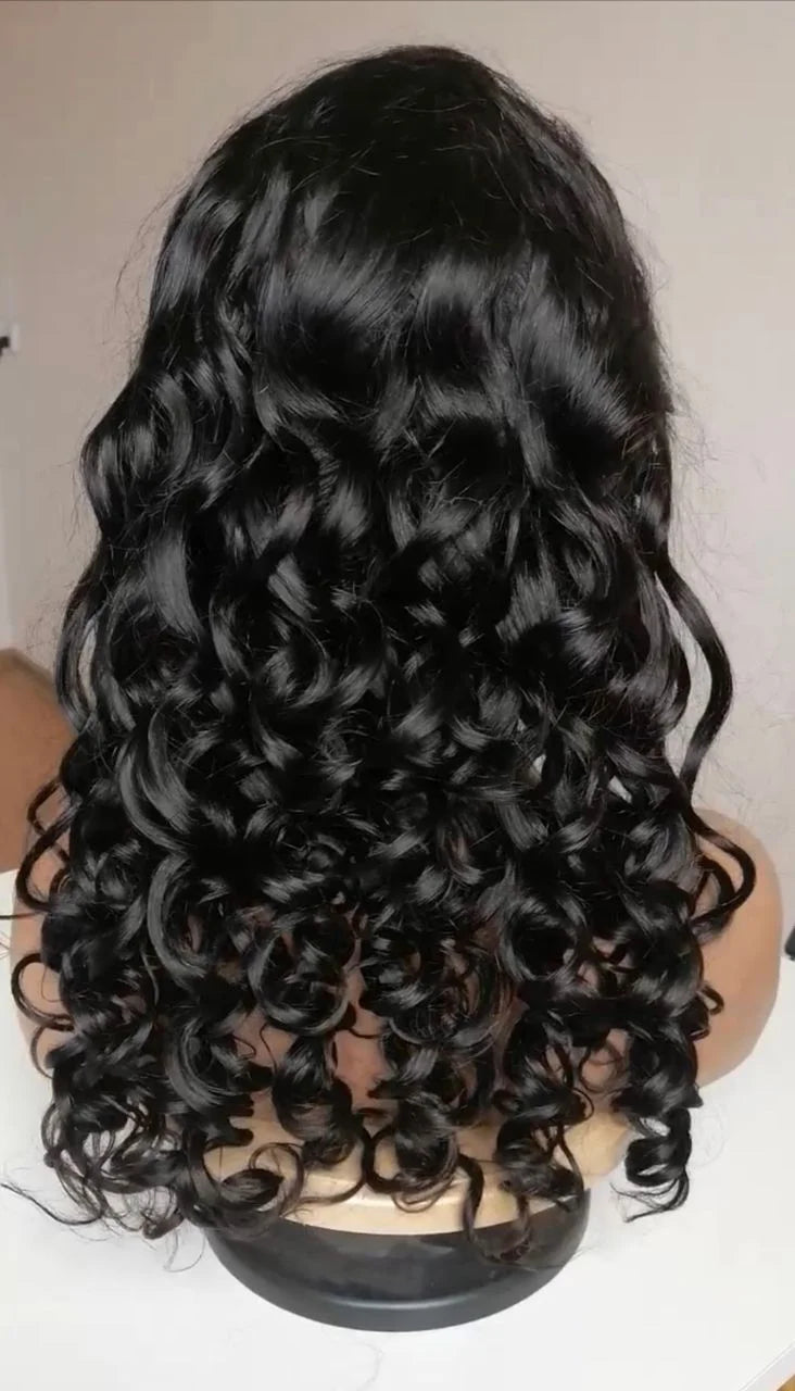 Kinky Curly Natural Human Hair Wigs Human Hair Lace Front Wigs for Black Women Brazilian Glueless HD Lace Frontal Wig Human Hair
