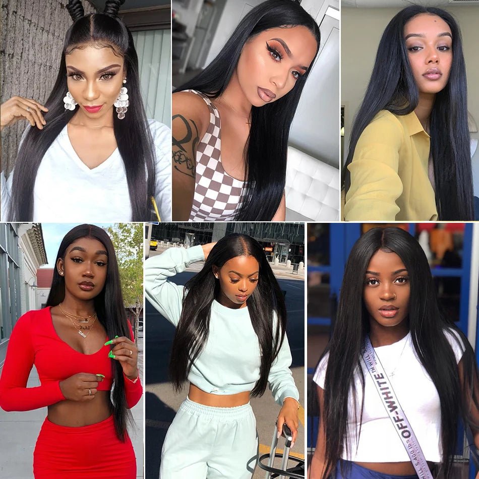 Factory Direct 10A Grade Mink Brazilian Human Hair 100% Unprocessed Virgin Brazilian Straight Hair Bundles - VANN'D