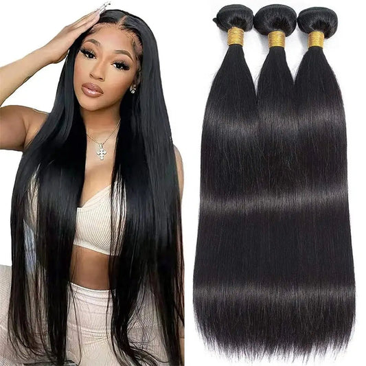 Factory Direct 10A Grade Mink Brazilian Human Hair 100% Unprocessed Virgin Brazilian Straight Hair Bundles - VANN'D