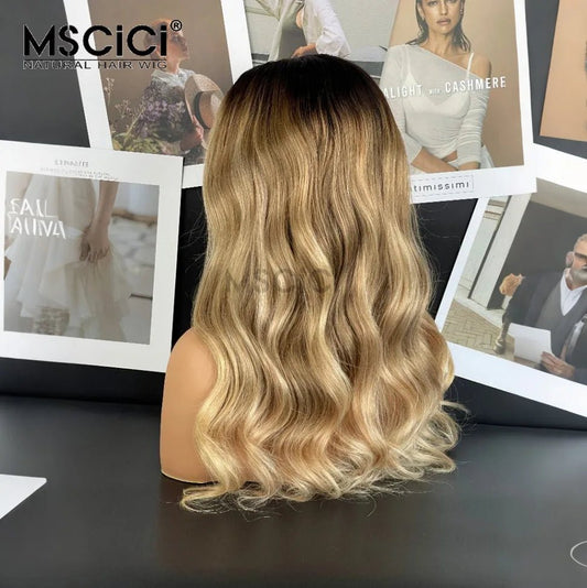 Raw Vietnamese Human Hair for Loose Wave 13X6 Transparent Lace Glueless Wig with Pre-Plucked Natural Hairline for White Women - VANN'D