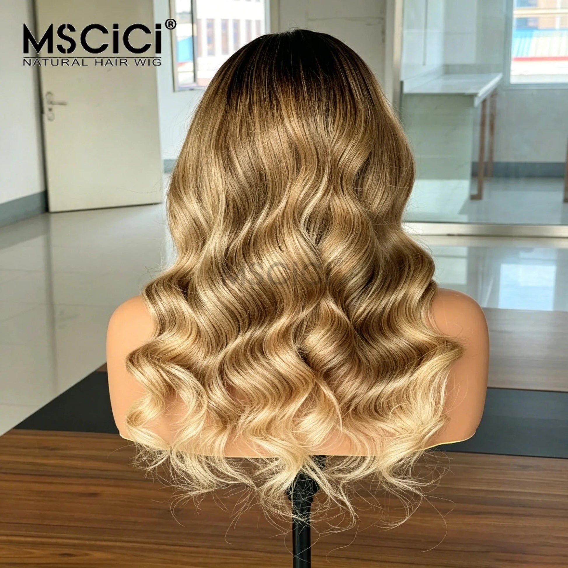 Raw Vietnamese Human Hair for Loose Wave 13X6 Transparent Lace Glueless Wig with Pre-Plucked Natural Hairline for White Women - VANN'D