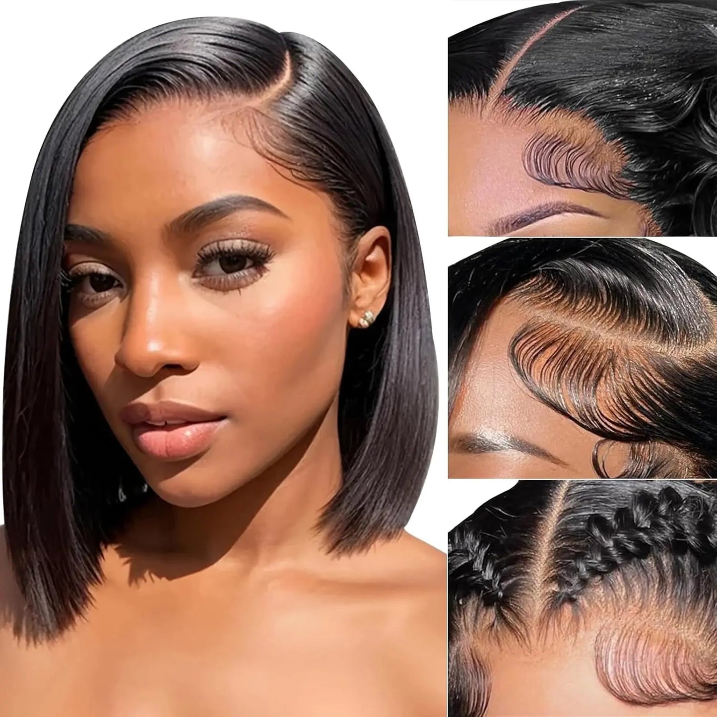 Wholesale Vendor Bob Wigs Glueless Vietnamese Bob Wigs Human Hair Lace Front Raw Hair Vendor Hd Lace Bob Wigs Human Hair - VANN'D