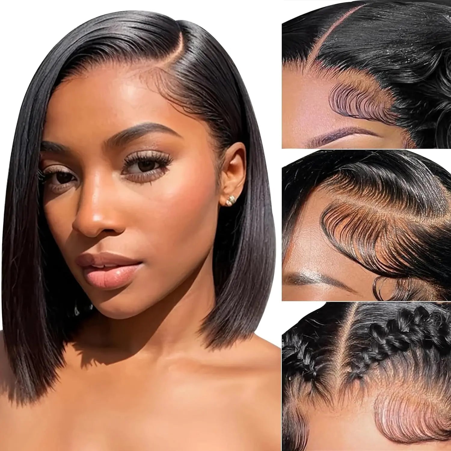 Wholesale Vendor Bob Wigs Glueless Vietnamese Bob Wigs Human Hair Lace Front Raw Hair Vendor Hd Lace Bob Wigs Human Hair - VANN'D